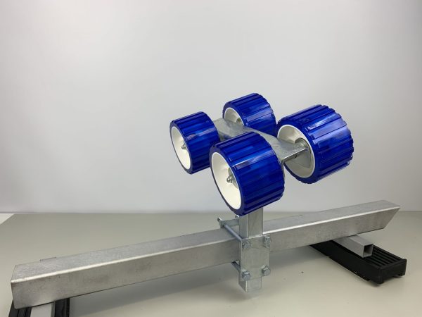 Polyvinyl Seitlicher 4er Slipwagen mit 22mm VA Welle