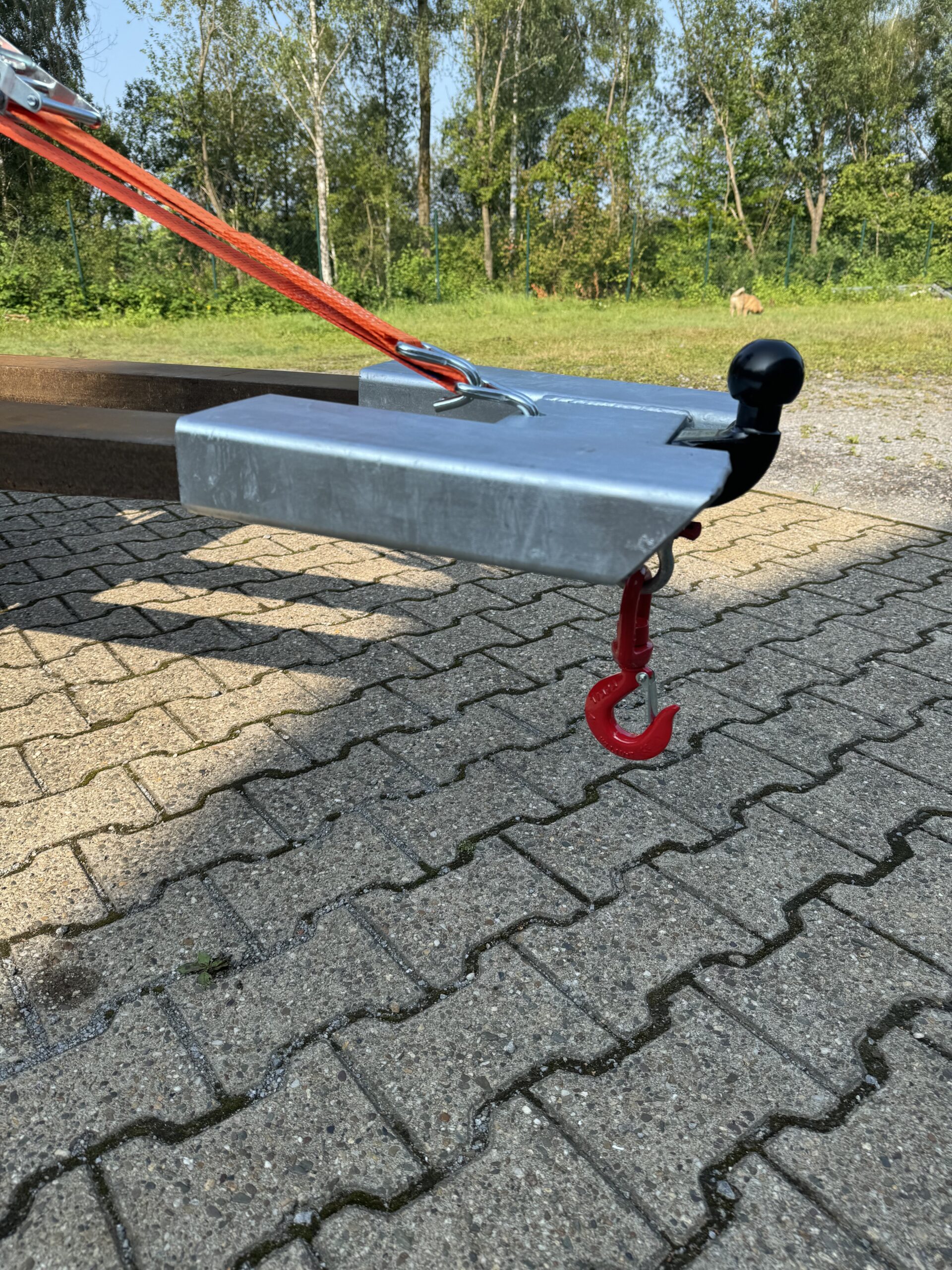 Rangierhilfe mit Haken