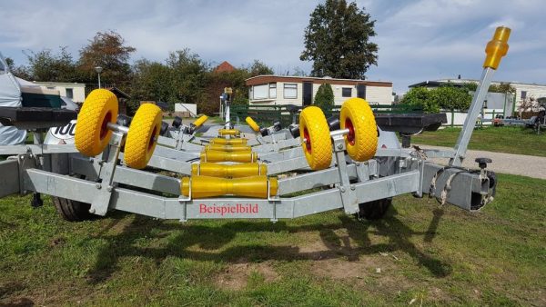 PU Seitliche Doppel Sliprollen mit 20mmVA Welle 1 (Set) – Bild 2